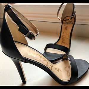 Sam Edelman Airella Stiletto Sandal in Black